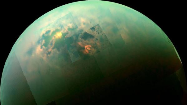 Гигантские дюны на Титане