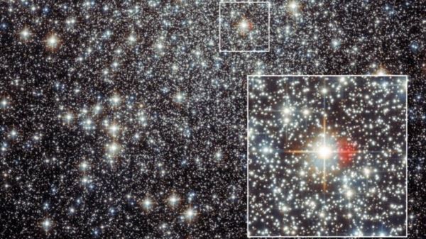 Астрономы нашли остаток древней новой в Мессье 22