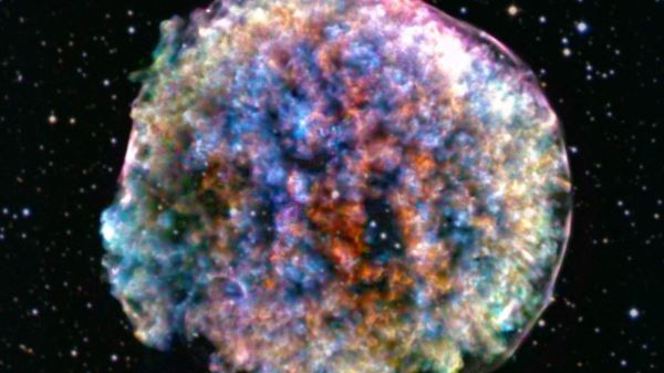 “Чандра” проливает свет на остаток сверхновой Тихо