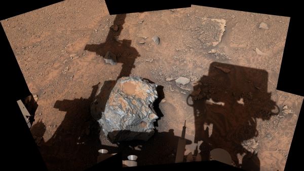 Curiosity нашёл на Марсе металлический метеорит