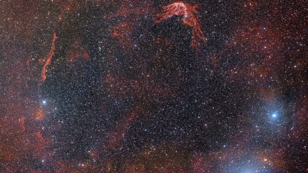 Сверхновая SN 185 на новом фото
