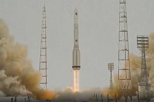 «Роскосмос» впервые опубликовал видео отделения ступени «Протона-М»